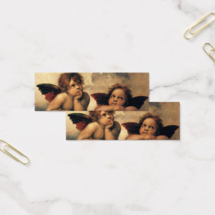 Anjos da Madona Sixtina por Raphael Sanzio