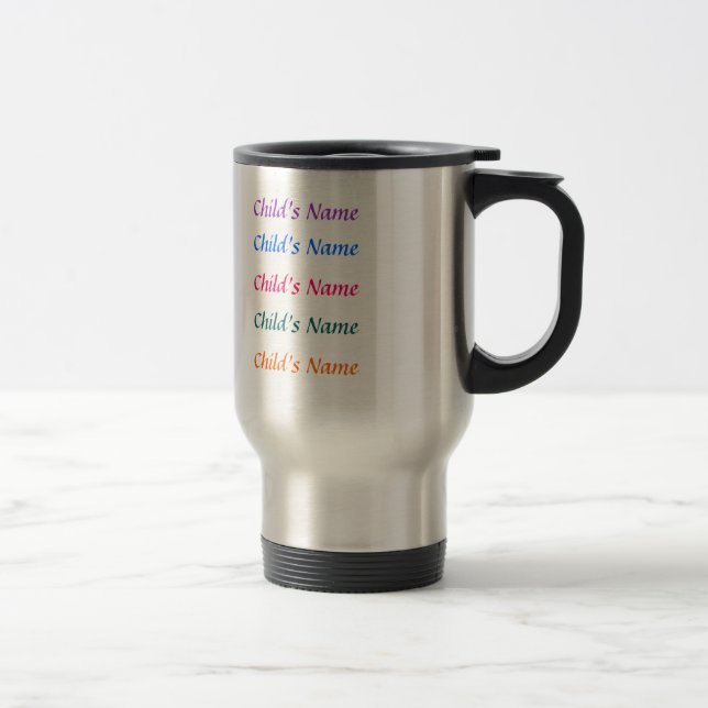 ANJOS da MÃE - caneca de viagem (Direita)