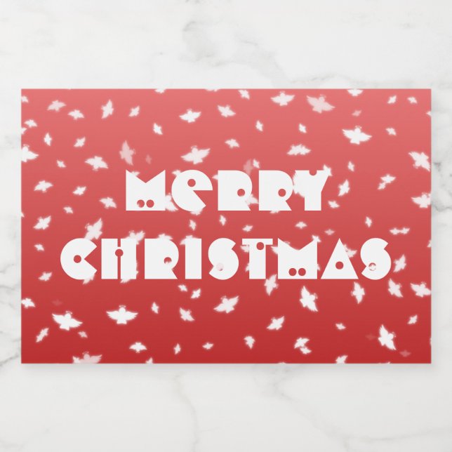 Anjos de Natal (Rótulo Único)