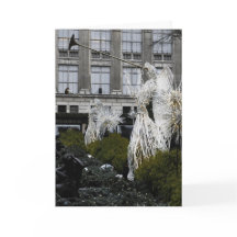 Anjos em Manhattan, cartão de Natal de NYC