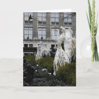 Anjos em Manhattan, cartão de Natal de NYC