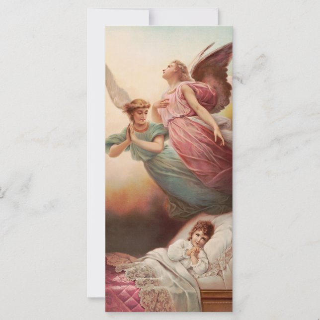 Anjos Guardiões com criança (Frente)