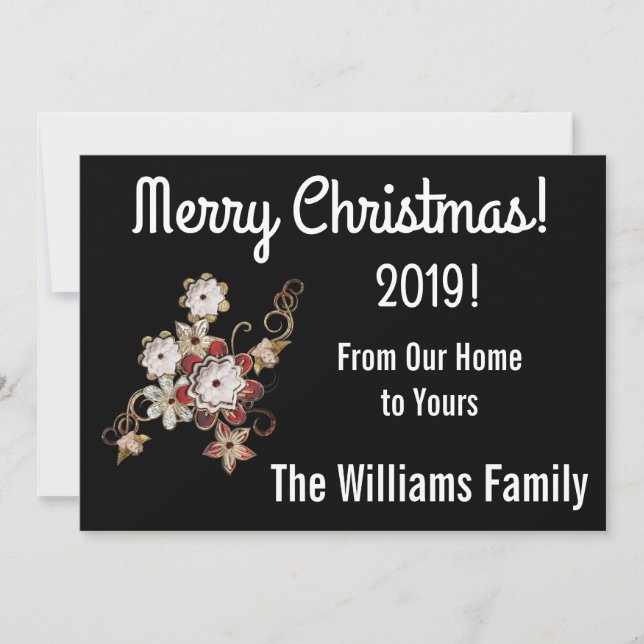 Anjos, Joias e Flores de Espontamento Cartão de Na (Frente)