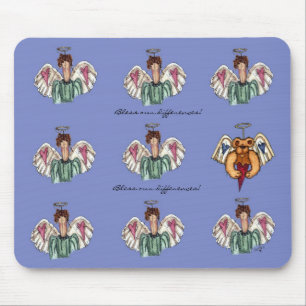 Anjos pequenos Mousepad