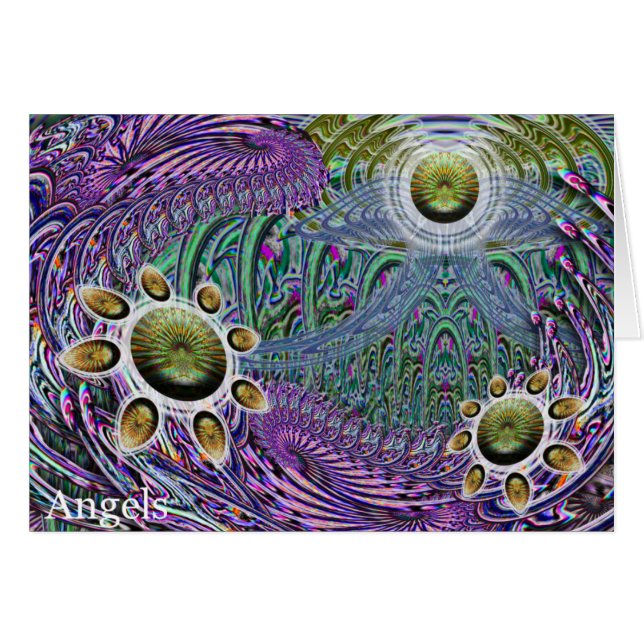 Anjos: Três pelo cartão oito (Frente Horizontal)