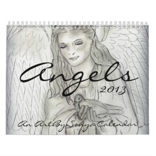 Anjos - um calendário de ArtBySonya 2013