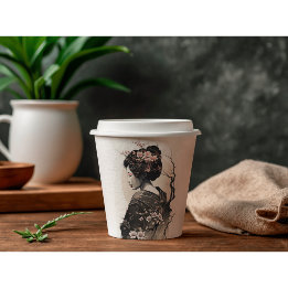 Anmutige japanische Geisha -