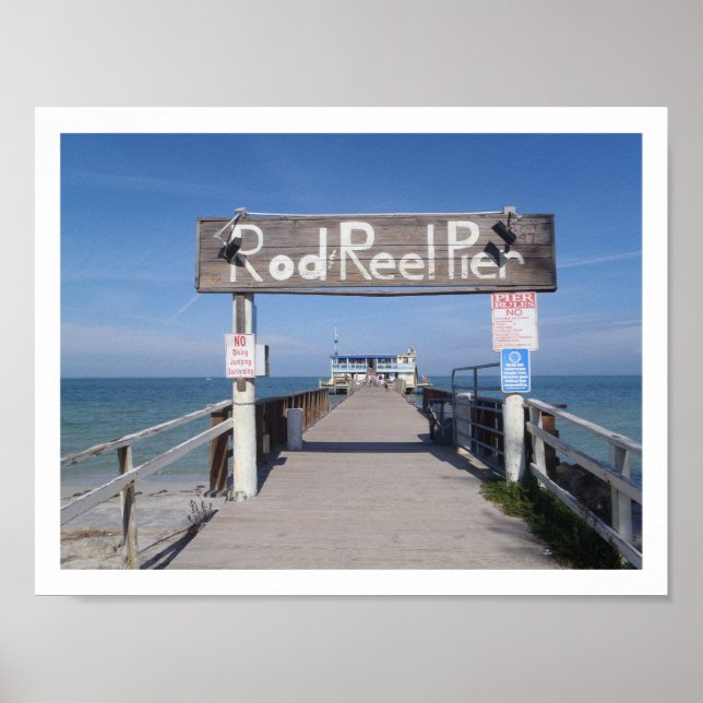 Anna Maria Island Pier Poster (Frente)