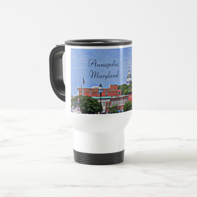 Annapolis, Caneca de viagem de Maryland (Frente Esquerda)