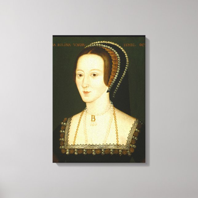 Anne Boleyn Canvas Print (Frente)