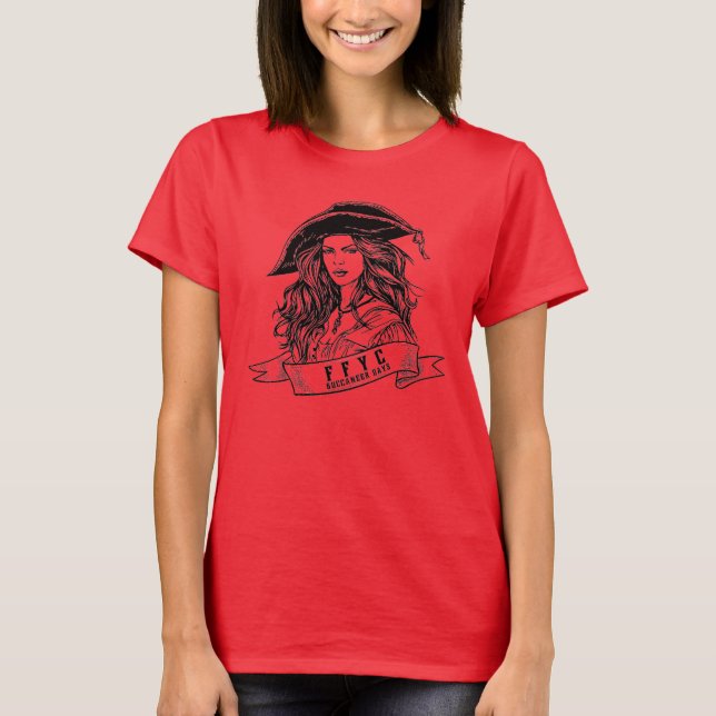 Anne Bonny Camisa de Mulher (Frente)