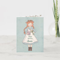 Anne of Green Gables | Cartão de Aniversário