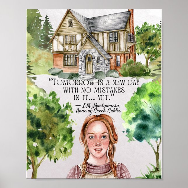 Anne of Green Gables Cote Poster (Frente)