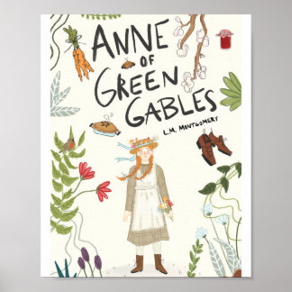 Anne of Green Gables L.M Montgomery Poster
