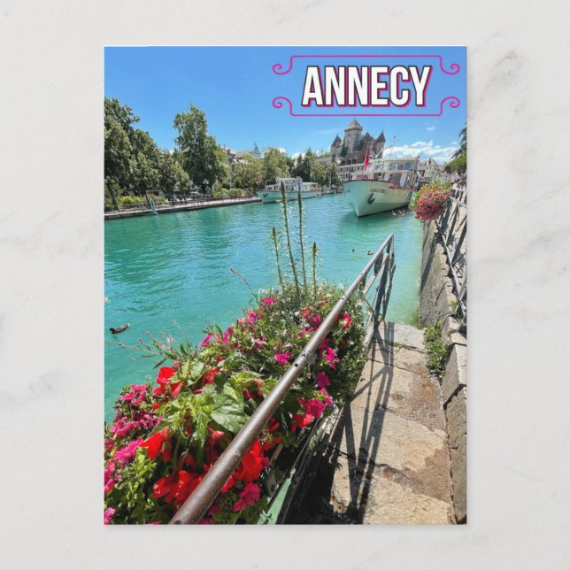 Annecy - Cartão Postal (Frente)