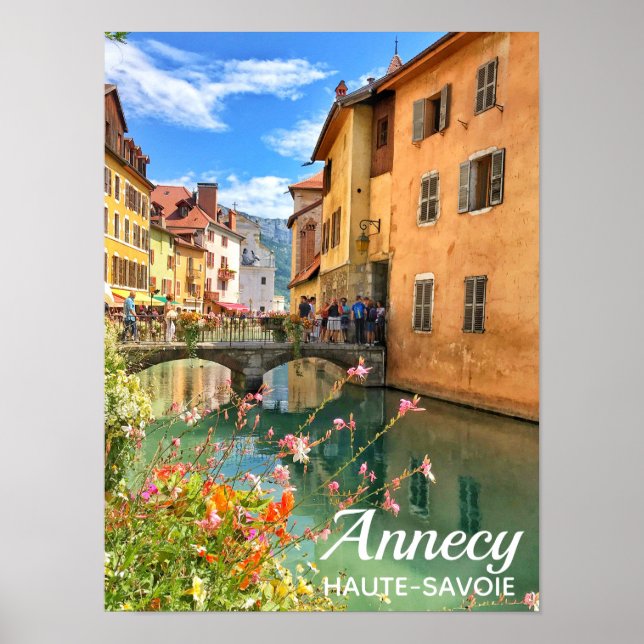 Annecy - Haute-Savoie Poster (Frente)
