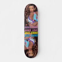 ANNIE LOVE 7, 3/4", skateboard Deck