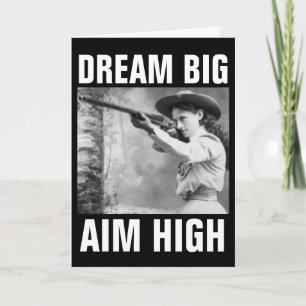 ANNIE OAKLEY COM ARMA, CARTÕES DE GREETING