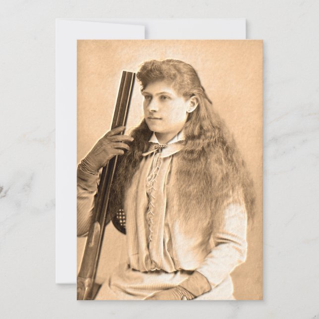 Annie Oakley Portrait (Frente)