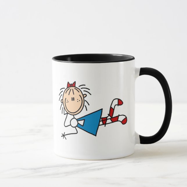 Annie que encontra-se para baixo caneca (Direita)