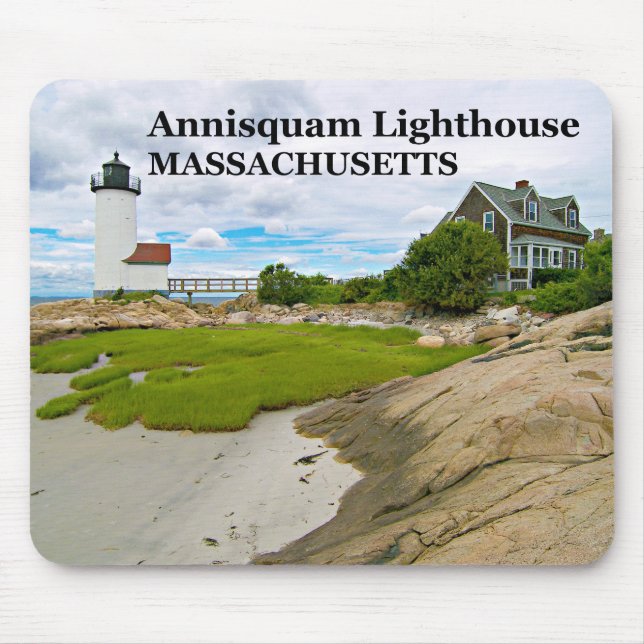 Annisquam Lighthouse, Massachusetts Mousepad (Frente)