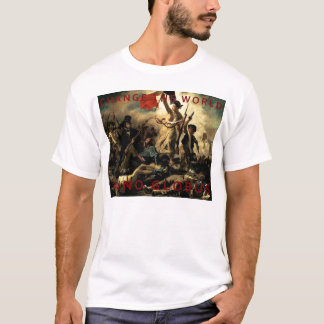Anno Globus - liberdade pelo t-shirt de Delacroix