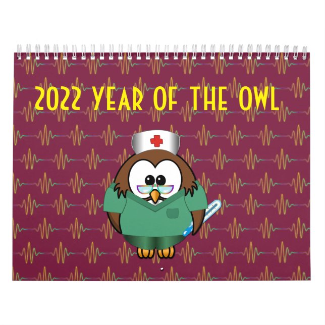 Ano 2022 do calendário do coruja (Capa)