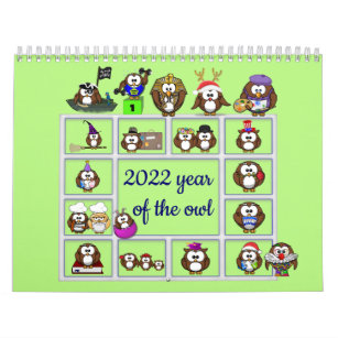 Ano 2022 do calendário do coruja