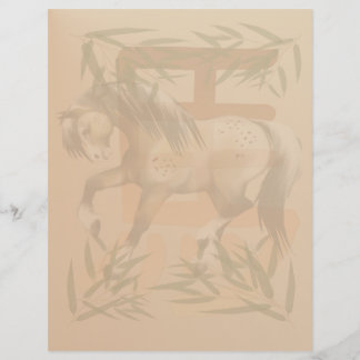 Ano da Letterhead_vertical do Cavalo.