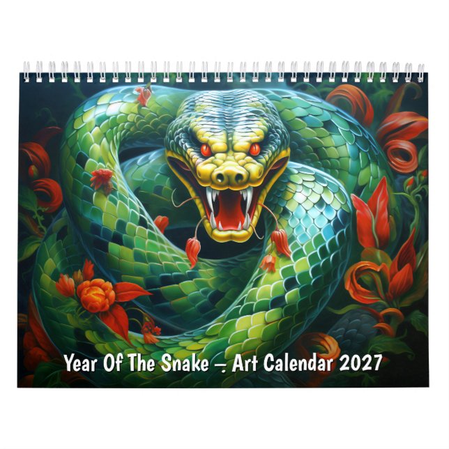 Ano da Serpente – Calendário de Arte 20XX (Capa)