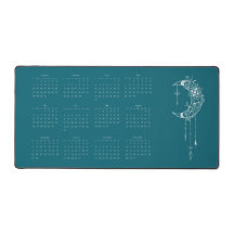 Ano de Cheio do Calendário 2024 Onda do Mar de Boh