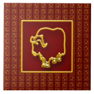 Ano do Azulejo de cerâmica de Ouro