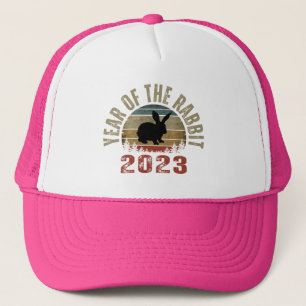 ANO DO COELHO 2023 BONÉ DE CAMINHONEIRO