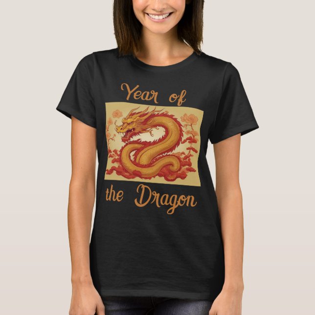 Ano do Dragão T-Shirt (Frente)