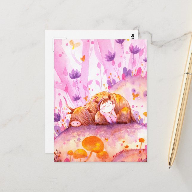 Ano dos Cartões postais Ox- DNM (Frente/Verso In Situ)