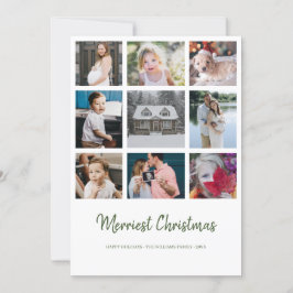 Ano na Revisão 9 Foto Feliz Cartão de Natal