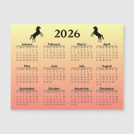 Ano Novo Chinês do Cavalo 2026 Calendário
