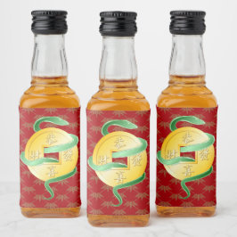 Ano Novo Lunar Chinês da Moeda Dourada de Cobra 20