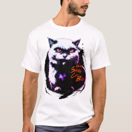Ano Novo Mesma Camisa de Gato Dia de as Bruxas eng