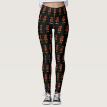 Ano Personalizado Personalizado das Leggings do Dr