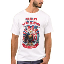 Anos de Camisa Águia Careca Patriótica da Liberdad