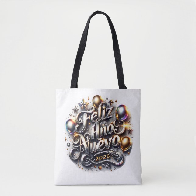 Anos novos Tote Bag (Frente)