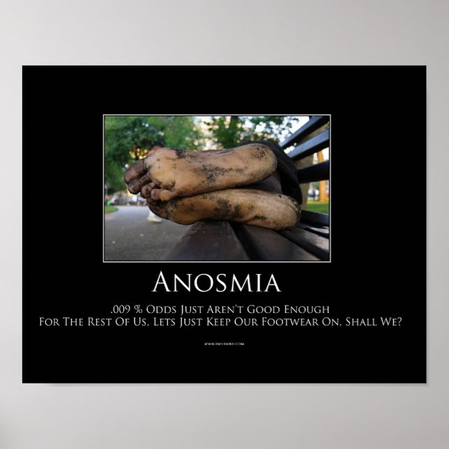 Anosmia Motivational Poster (Frente)