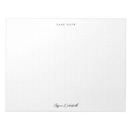 Anote o Rasgo Dotado do Bloco de Notas | Seu nome