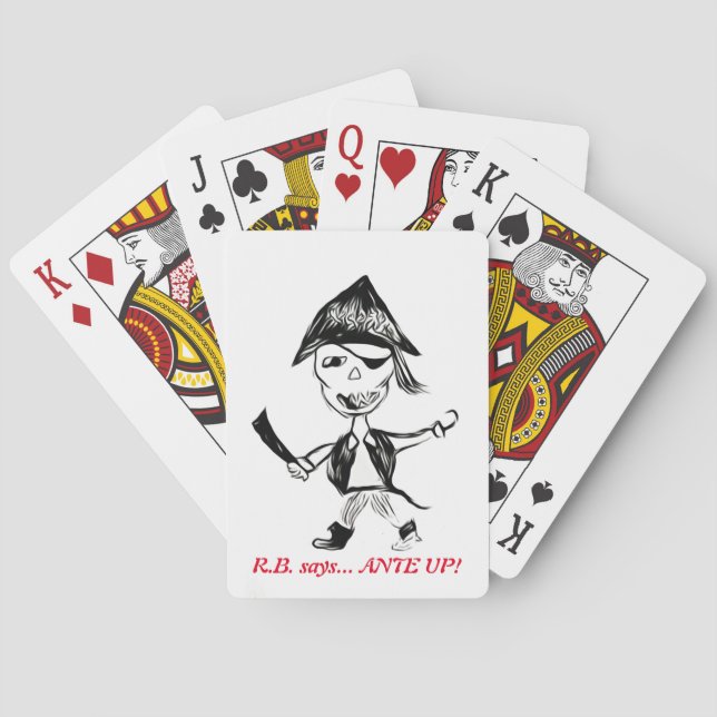 Ante Up! Cartas de Baralho (Verso)