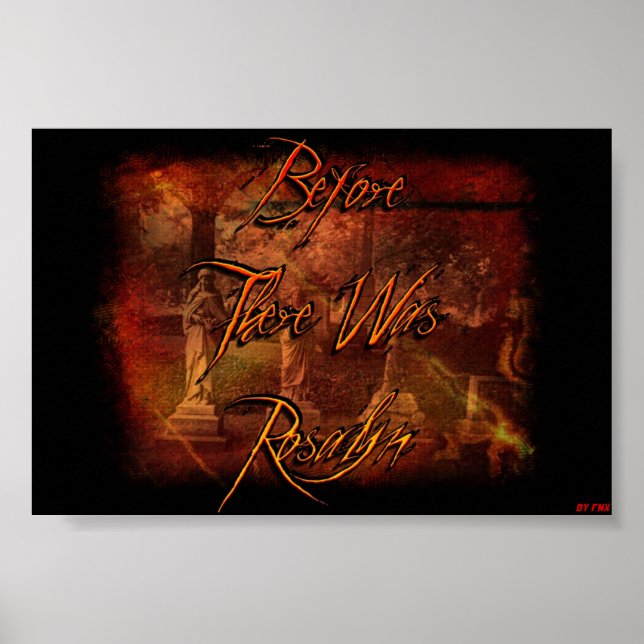 Antes De Haver Rosalyn Poster (Frente)