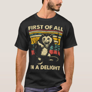 Antes De Mais Nada Sou Um Delight Camiseta Engraça