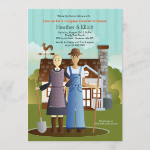 Antes do fazendeiro fazer um convite à esposa