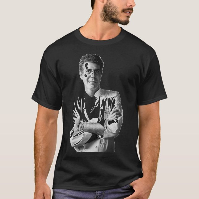 Anthony Bourdain Classic T-Shirt (Frente)
