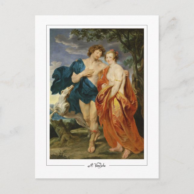 Anthony van Dyck #703 - Cartão postal de arte fina (Frente)
